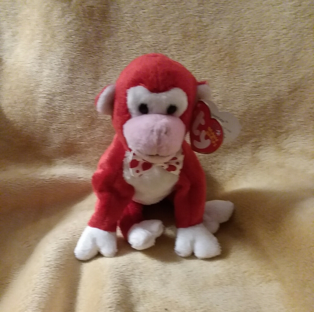 Valentine TY Monkey